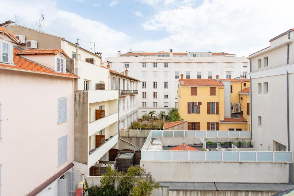 C16 - 2 Bdr Rue Antibes 4 Min Palais Festivals - Ac & Terrace Leilighet Cannes Eksteriør bilde