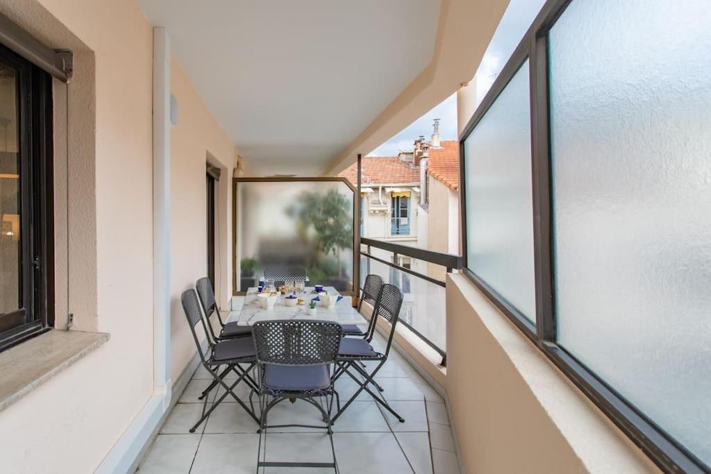 C16 - 2 Bdr Rue Antibes 4 Min Palais Festivals - Ac & Terrace Leilighet Cannes Eksteriør bilde